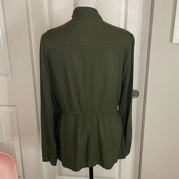 Maurices Green Lightweight Utility Jacket size Medium - Picture 5 of 10